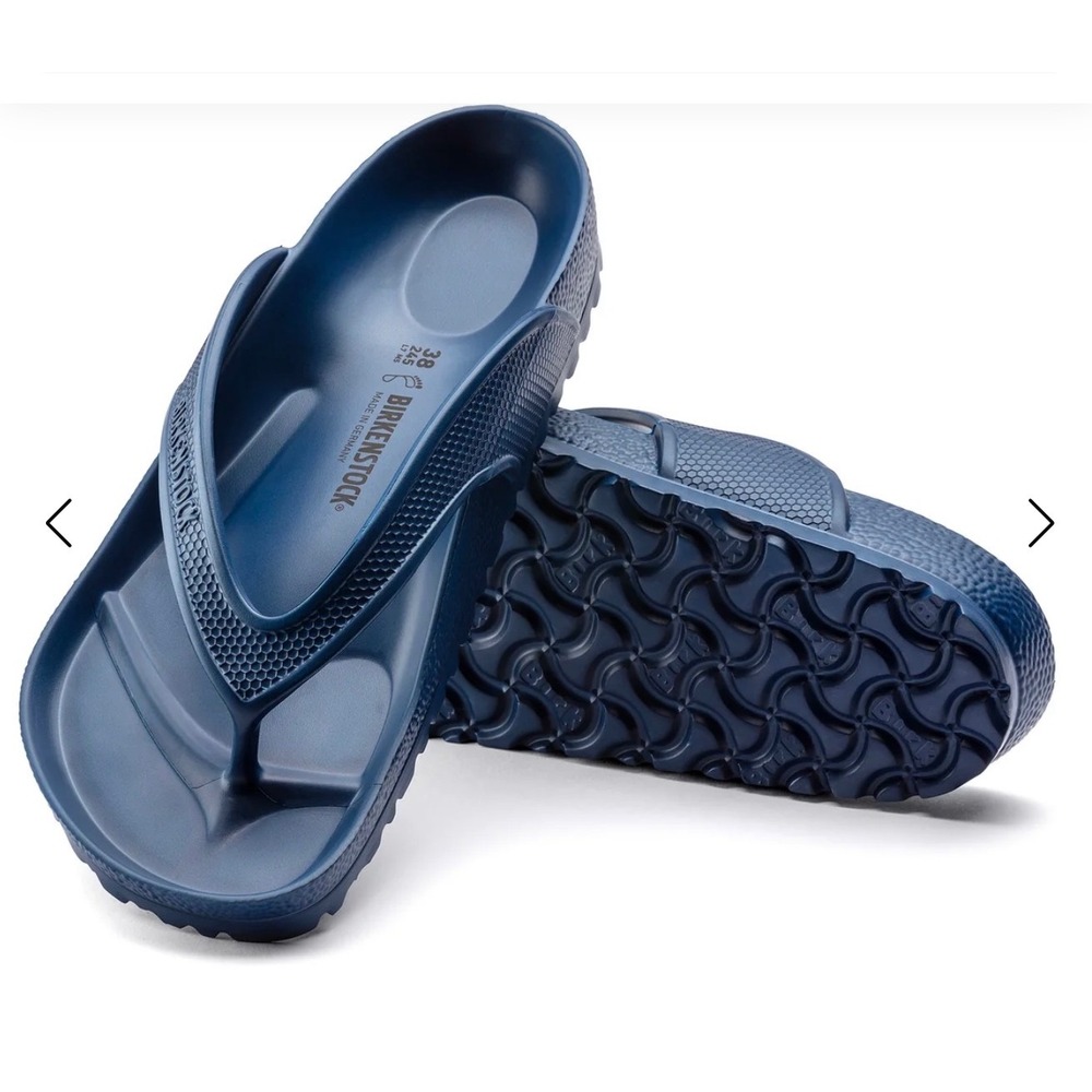 Birkenstock Gizeh EVA Navy Blue Men Sandals Waterproof Thong Flip Flops Size 38